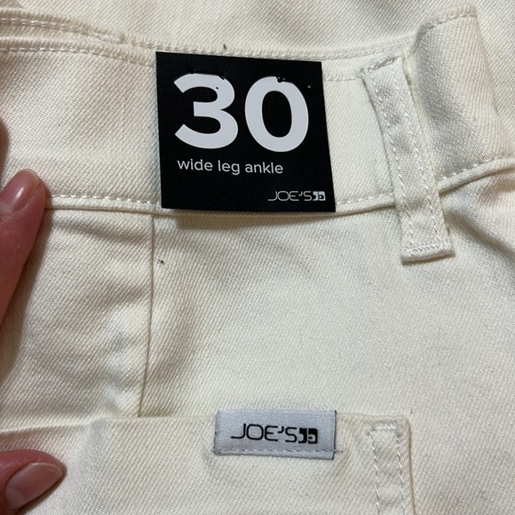 Joe’s wide leg ankle cream women’s high waist jeans - Picture 11 of 11